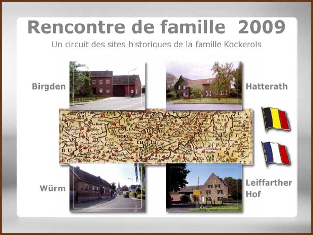 Brochure Rencontre de famille 2009