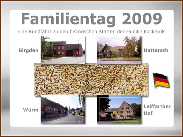 Broschüre Familientag 2009